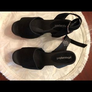 Jeffrey Campbell Black Platform Sandals